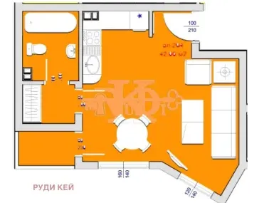 1-стаен, Покрайнини, Варна - снимка 5 от 6