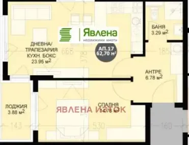 2-стаен, Кръстова вада, София - снимка 2 от 6
