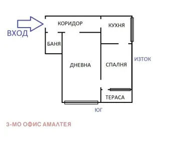 2-стаен, Красна поляна 1, София - снимка 3 от 12