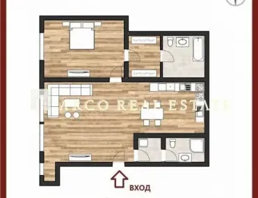 2-стаен, Кръстова вада, София - снимка 5 от 12