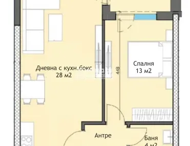 2-стаен, Център, Пловдив