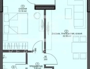 2-стаен, Левски, София