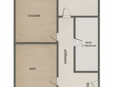 2-стаен, Дружба 1, София
