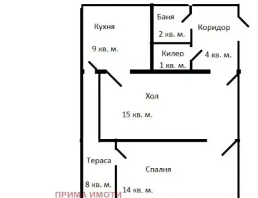 2-стаен, Владислав Варненчик, Варна - снимка 2 от 18