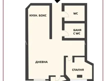2-стаен, Белите брези, София - снимка 11 от 15