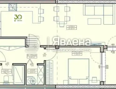 2-стаен, Кайсиева градина, Варна