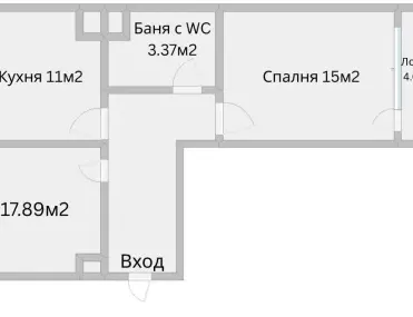 2-стаен, Младост 2, София - снимка 6 от 8