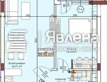 2-стаен, Тракия - Изток, Пловдив - снимка 2 от 4