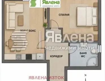 2-стаен, Дианабад, София - снимка 4 от 12