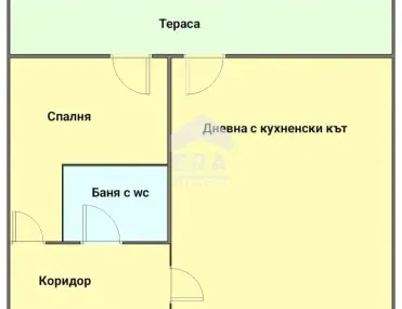 2-стаен, Славейков, Бургас - снимка 2 от 5