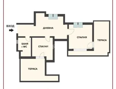 2-стаен, Сухата река, София - снимка 10 от 11