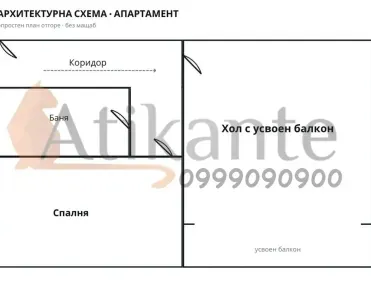 2-стаен, Люлин 6, София - снимка 2 от 14