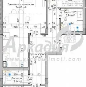 3-стаен, Въстанически, Пловдив - снимка 2 от 5