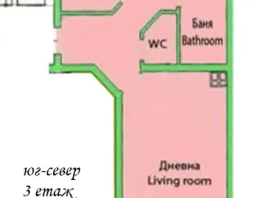 3-стаен, Колю Фичето, Велико Търново - снимка 10 от 14