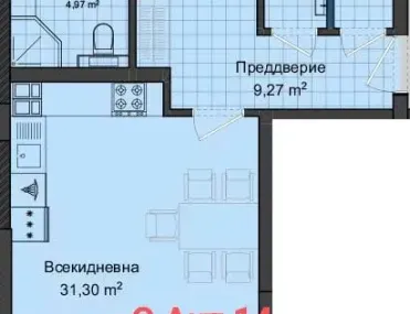 3-стаен, Кършияка, Пловдив
