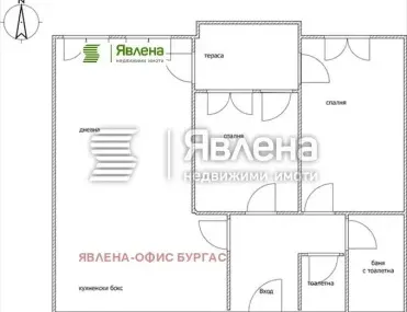 3-стаен, Център, Бургас - снимка 4 от 8