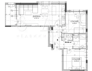 3-стаен, Самара, Стара Загора - снимка 5 от 6