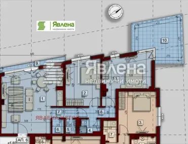 3-стаен, Люлин 10, София