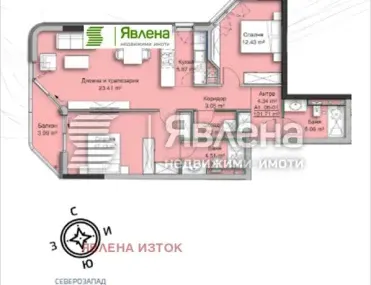 3-стаен, Кръстова вада, София