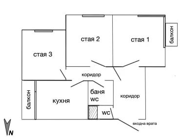 3-стаен, Красна поляна 2, София - снимка 7 от 11