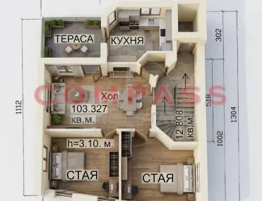 3-стаен, Гръцка махала, Варна