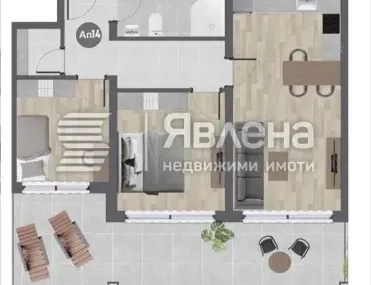 3-стаен, Баларбаши, Благоевград - снимка 3 от 5