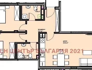 3-стаен, Малинова долина, София - снимка 8 от 13