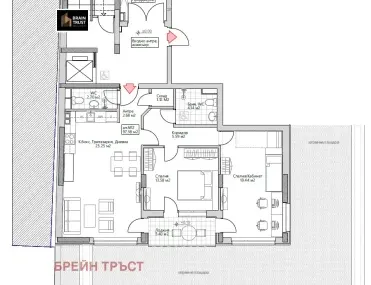 3-стаен, Лозенец (Горен), София