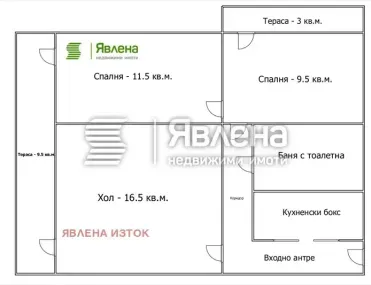3-стаен, Толстой, София - снимка 6 от 13