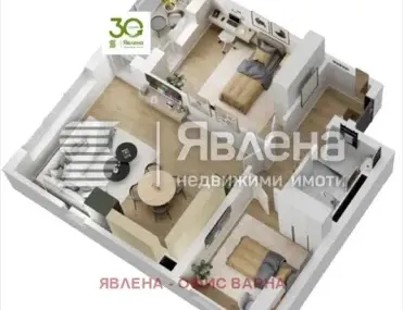 3-стаен, Кайсиева градина, Варна - снимка 4 от 11
