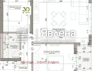 3-стаен, Кайсиева градина, Варна - снимка 2 от 11