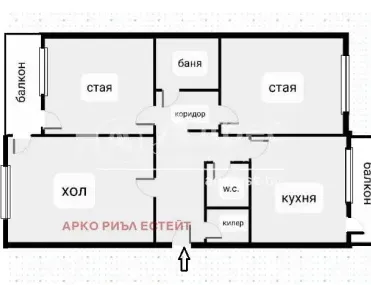 3-стаен, Орландовци, София - снимка 13 от 17