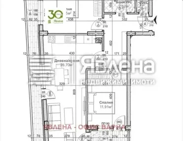 3-стаен, Васил Левски, Варна - снимка 4 от 14