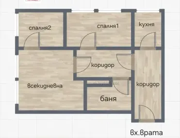 3-стаен, Славейков, Бургас - снимка 8 от 12
