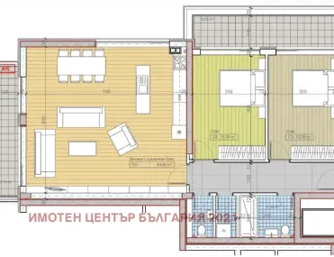 3-стаен, Карпузица, София - снимка 4 от 14