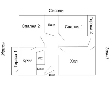 3-стаен, Хаджи Димитър, София - снимка 6 от 10