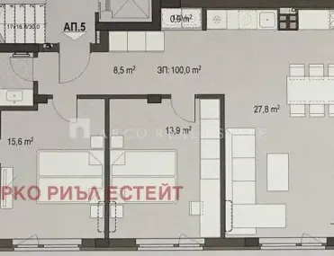 3-стаен, Карпузица, София - снимка 8 от 10
