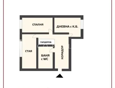 3-стаен, Елин Пелин, Югозападна България - снимка 9 от 11
