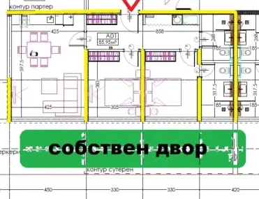 3-стаен, Люлин 7, София - снимка 4 от 9