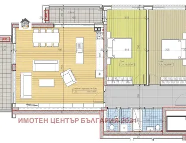 3-стаен, Карпузица, София - снимка 3 от 13