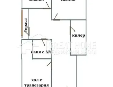 3-стаен, Търговище, Североизточна България - снимка 4 от 9