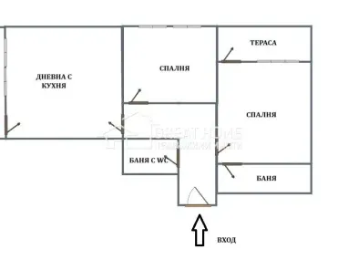 3-стаен, Търговище, Североизточна България - снимка 4 от 8
