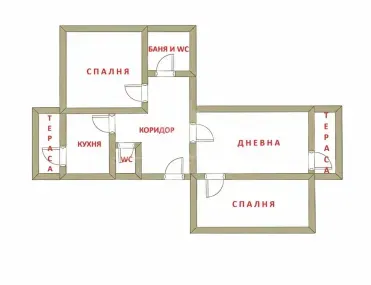 3-стаен, Стрелбище, София