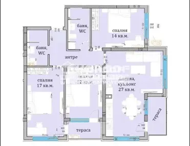 Апартамент, Кючук Париж, Пловдив - снимка 4 от 8