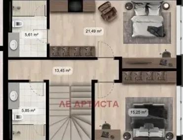 Етаж от къща, Дружба 2, София - снимка 3 от 9