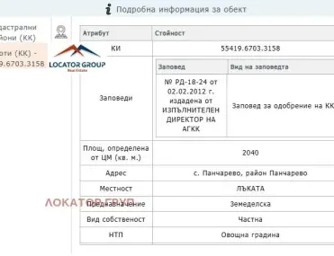 Парцел, с. Панчарево, София - снимка 4 от 5