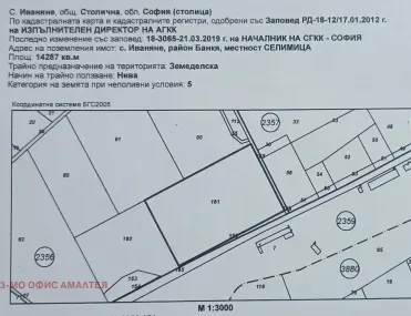 Парцел, гр. Банкя, София - снимка 3 от 7