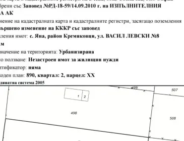 Парцел, с. Яна, София - снимка 5 от 8