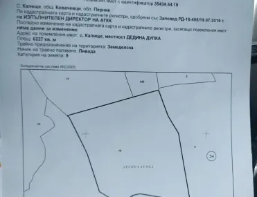 Земеделска земя, Ковачевци, Югозападна България