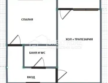 2-стаен, Търговище, Североизточна България - снимка 4 от 10